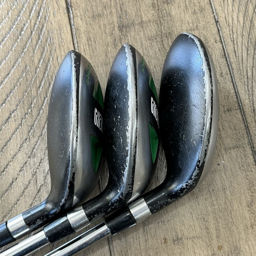 BombTech Grenade 3 4 5 Hybrid Set RH Regular Flex Steel Shafts Fair Condition - Picture 4 of 12